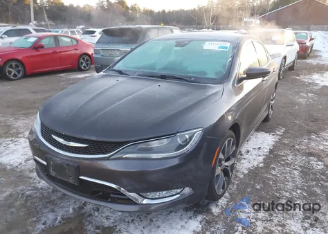 2015 Chrysler 200 C from USA, damaged, VIN 1C3CCCEG1FN540257
